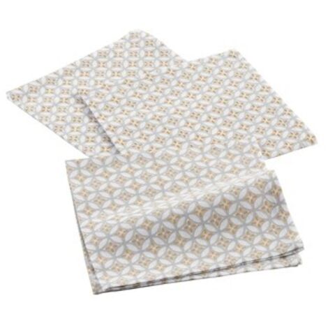 Serviettes en tissu ASTRE, coton, 40 x 40 cm, 3 pièces