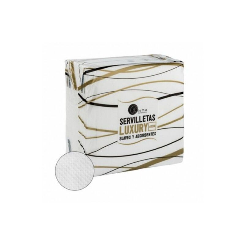 

Servilleta Mesa Doble Capa 40X40Cm Papel Luxury Lisma 50 Pz