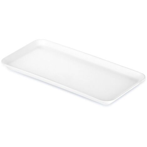 Serving platter in white for food and snacks high quality material