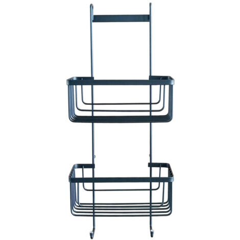 Serviteur de Douche 2 Niveaux "Filaire Premium" 60cm Noir