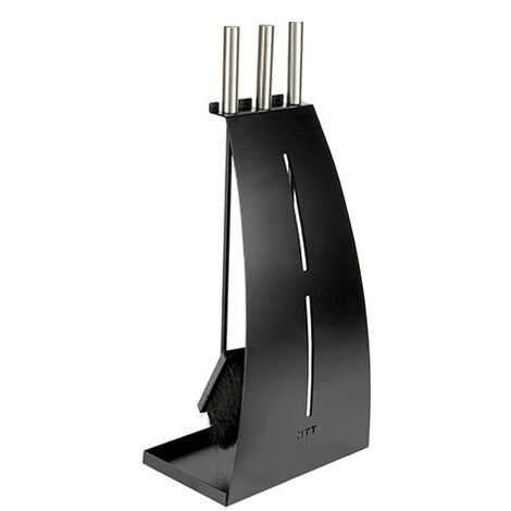 Serviteur de poêle à bois Kelo - Noir