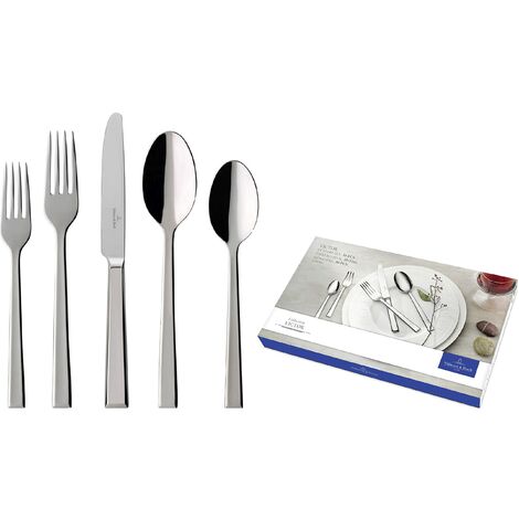 Servizio di posate in acciaio inossidabile da 30 pezzi - 12-6350-9057 - villeroy-boch