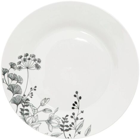 Servizio floreale bianco da 18 pezzi - Sg secret de gourmet