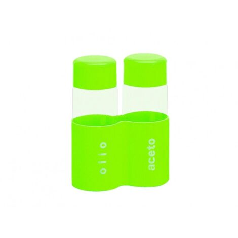 Servizio olio-aceto pic-nic in plastica - lt.0,100 - 12 pz