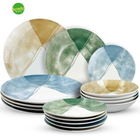 Servizio piatti Casa Collection Abanico 18 pz