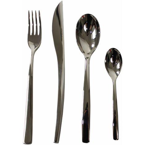 Servizio Set di Posate 24 Pezzi in Acciaio Alexander Athena Plus