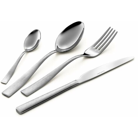 Servizio Set di Posate 24 Pezzi in Acciaio Eme Infinity Seamless