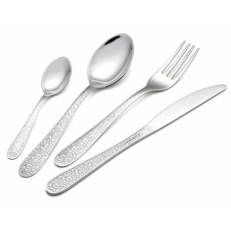 Servizio Set di Posate 24 pezzi in Acciaio Inox Eme Arabesque