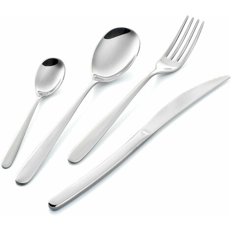 Servizio Set di Posate 24 pezzi in Acciaio Inox Eme Griffe