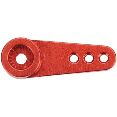 Servoarm aus 21T Aluminiumlegierung, leicht und tragbar, für MD922 MD933 Servos, ideal für RC-Modelle und Lenkungssteuerung, rote Farbe.
