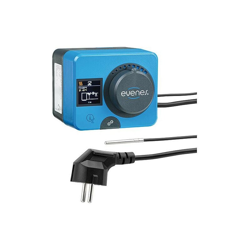 Servomoteur avec regulateur Evenes MMF230.10.120, avec kit de montage AMM1