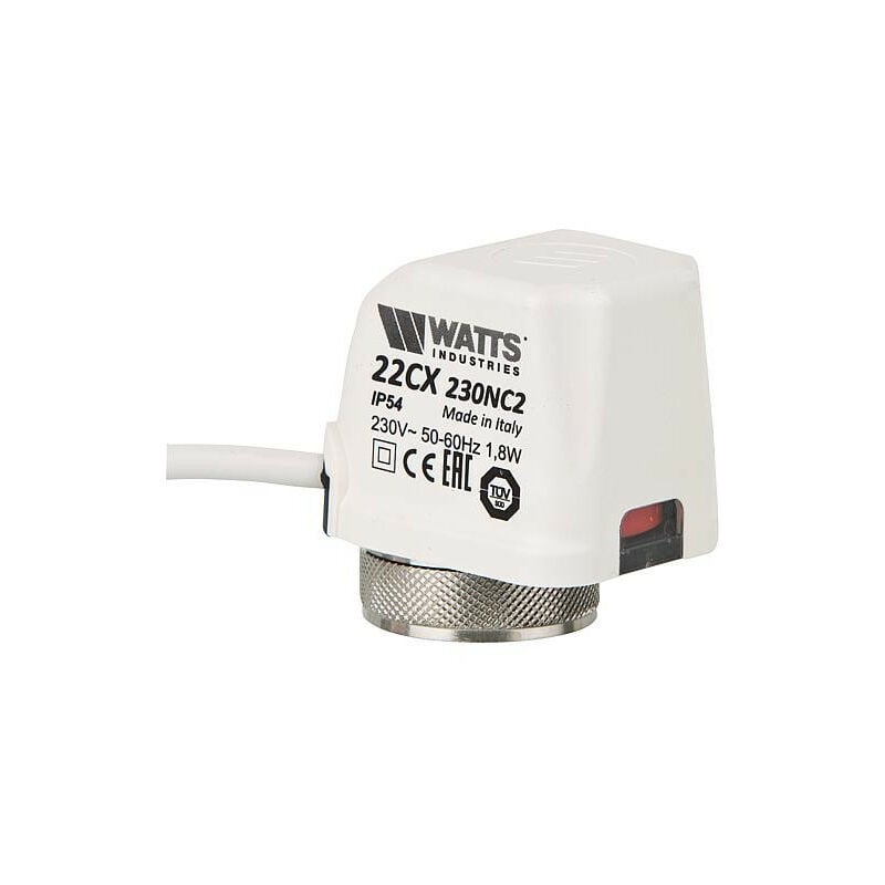 Servomoteur électrothermique E 22C 230V - raccord M30 1,5 convient pour vannes Heimeier