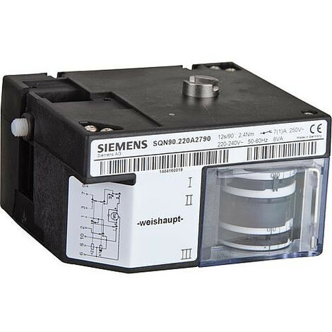 servomoteur SQN90.220 Weishaupt 651 010