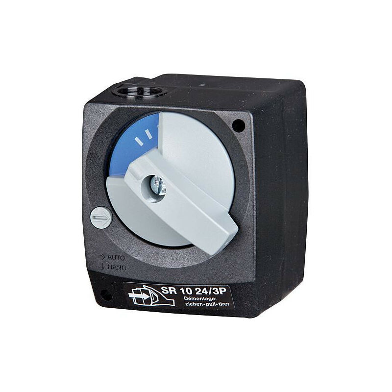 Servomoteur SR10-24/3P, 24V 3 point de reglage 10NM, 140sec/90° avec montage