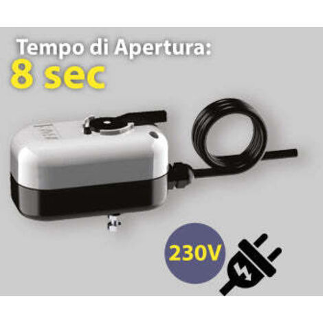 Servomotore valvola a sfera a sblocco manuale 230V FAR