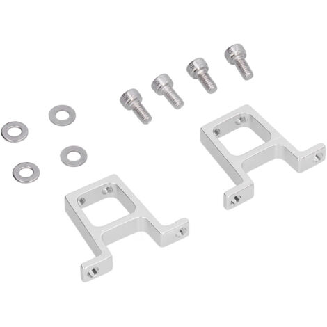 Servos aus eloxiertem Aluminium – 2 Halterungen, 4 Schrauben, 4 Unterlegscheiben – Einfache Montage für Roboter