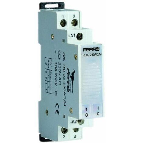 SESAM 1RI 02230AC/M - INTERRUPTOR DE CORRIENTE ELECTROMAGNÉTICO (230 V CA, 1 TE, 2 POSICIONES)