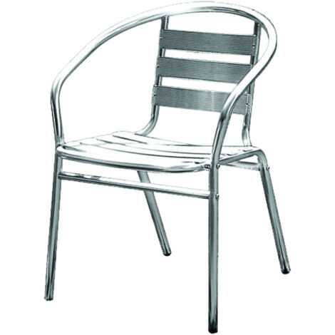SESSEL BARSTUHL ALU ALUMINIUM 50x56xH74 cm