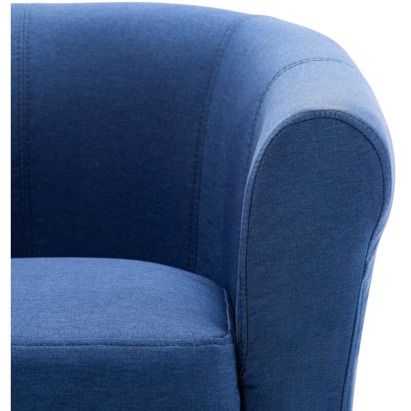 Sessel Blau Stoff