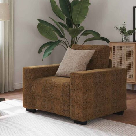 Sessel Braun 59 cm Kunstleder vidaXL332617