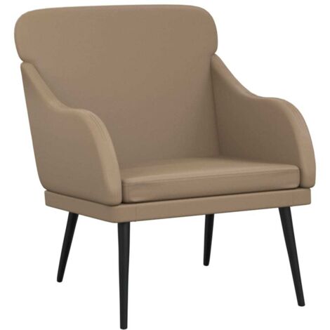 Sessel Cappuccino-Braun 63x76x80 cm Kunstleder vidaXL