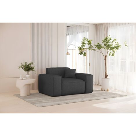Sessel Designersessel CELES PREMIUM in Stoff Artico Anthrazit