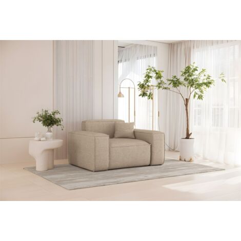 Sessel Designersessel CELES PREMIUM in Stoff Artico Beige