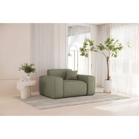 Sessel Designersessel CELES PREMIUM in Stoff Artico Grün