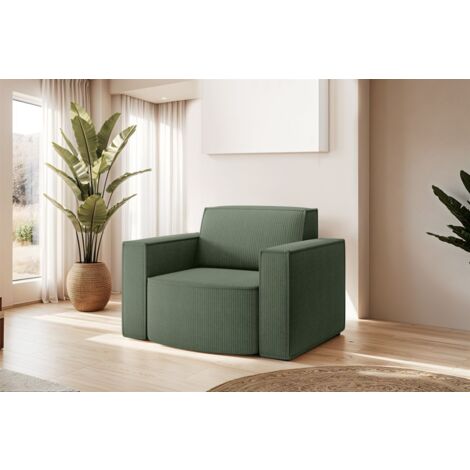 Sessel Designersessel PALMA in Stoff Scala Forest