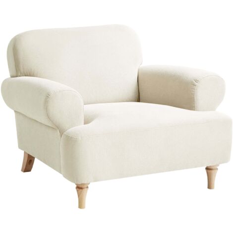 Sessel KIBERG Stoff Hellbeige
