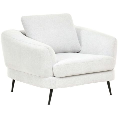 Sessel KJAER Stoff Cremeweiß
