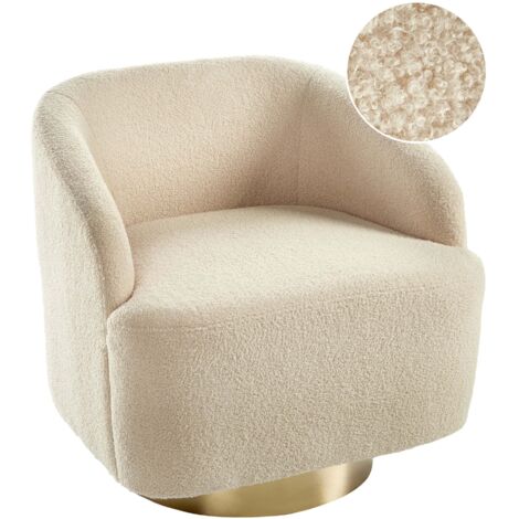 Sessel LAVIK Bouclé Beige