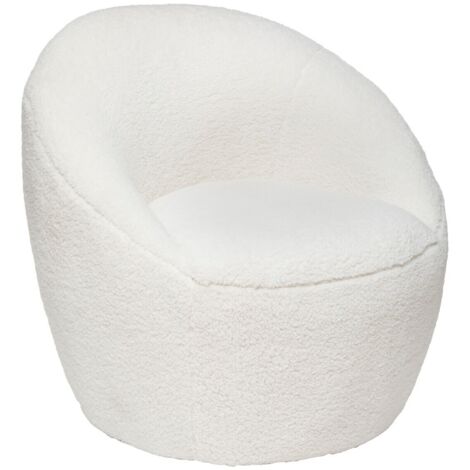 Sessel Romi - weiß - Frottee