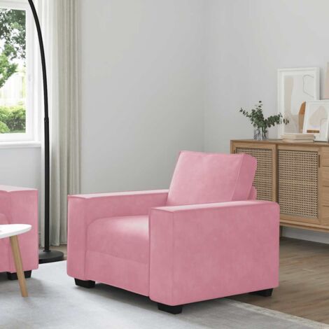 Sessel Rosa 60 cm Samt vidaXL