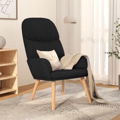 Sessel Schwarz Stoff