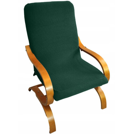 Sesselbezug FINKA, GRÜN, dicker Jacquard