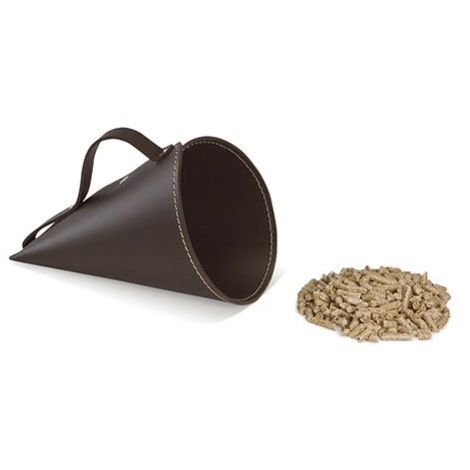 Sessola raccogli pellet Firestyle Piria Nero