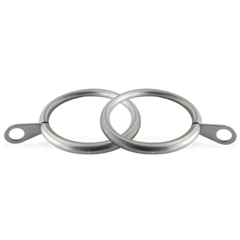 SET 10 ANELLI D.40X32MM NICHEL.