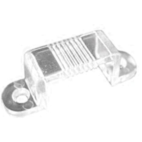 SET 10 CLIPS FISSAGGIO PER NASTRI LED 220V