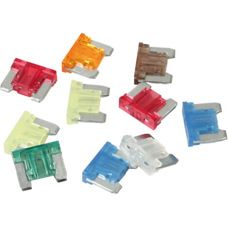 Set 10 fusibili lamellari micro-low profile, 12/32V