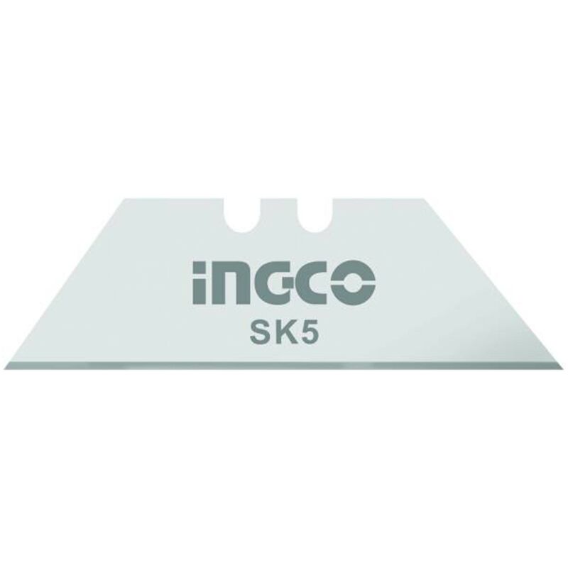 Ingco - set 10 lame a trapezio 19X61MM