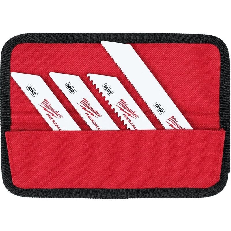 Milwaukee - lames hackzall 10 pcs (49220220)