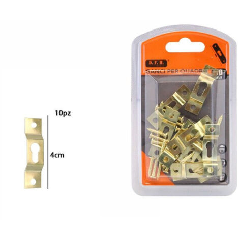 Set 10 Pièces Gants D'or Pour Les Cadres