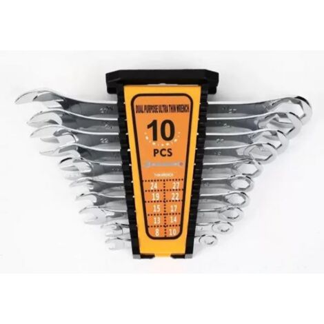 Set 10 pz chiavi ultrasottili Super Sottili per Tubi Idraulici da 8 a 24
