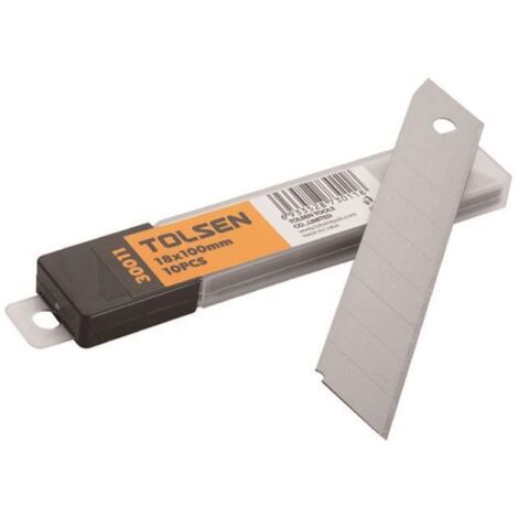 SET 10PCS LAMES POUR COUPE TOLSEN 18MM