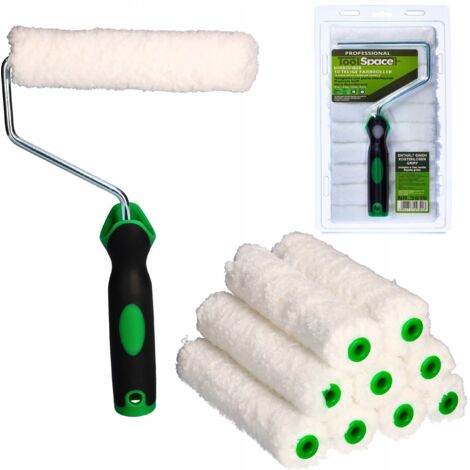 SET 10x MICROFIBRE 15CM + MANCHE 2K