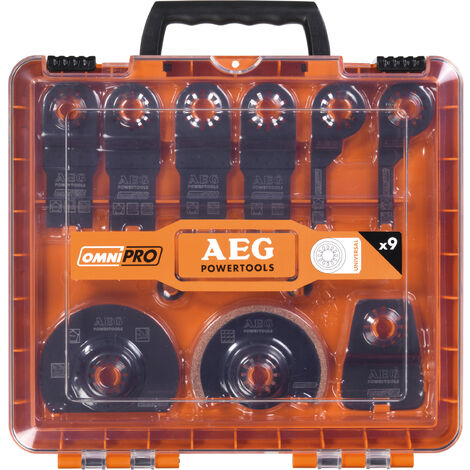 SET 11 ACCESSOIRES (LAMES + ABRASIFS) AEG ACCESSOIRES - 4932430314