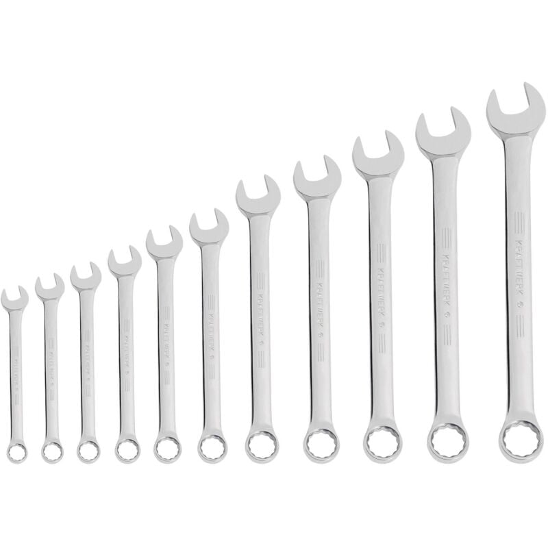 Set 11 llaves combinadas pulgadas 1/4'-1'