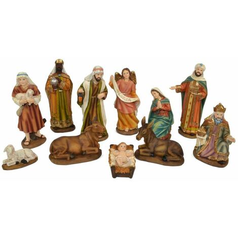 Immagini Natalizie Nativita.Bakaji Christmas Set Nativita Per Presepe Napoletano Natale Statuine Presepio In Plastica 5cm Addobbi E Decorazioni Natalizie Odontotal Com Uy