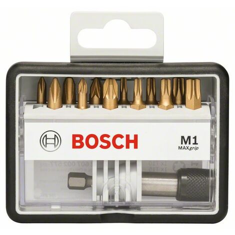 Set 12+1 Robust Line M Max Grip 25 Schrauber-Bits  BOSCH 2607002577